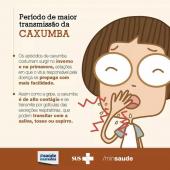 Período de maior transmissão da Caxumba Período de maior transmissão da Caxumba - Hospital de Caridade Canguçu