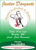 Convite para Jantar Dançante Convite para Jantar Dançante - Hospital de Caridade Canguçu
