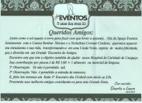 Convite Convite - Hospital de Caridade Canguçu